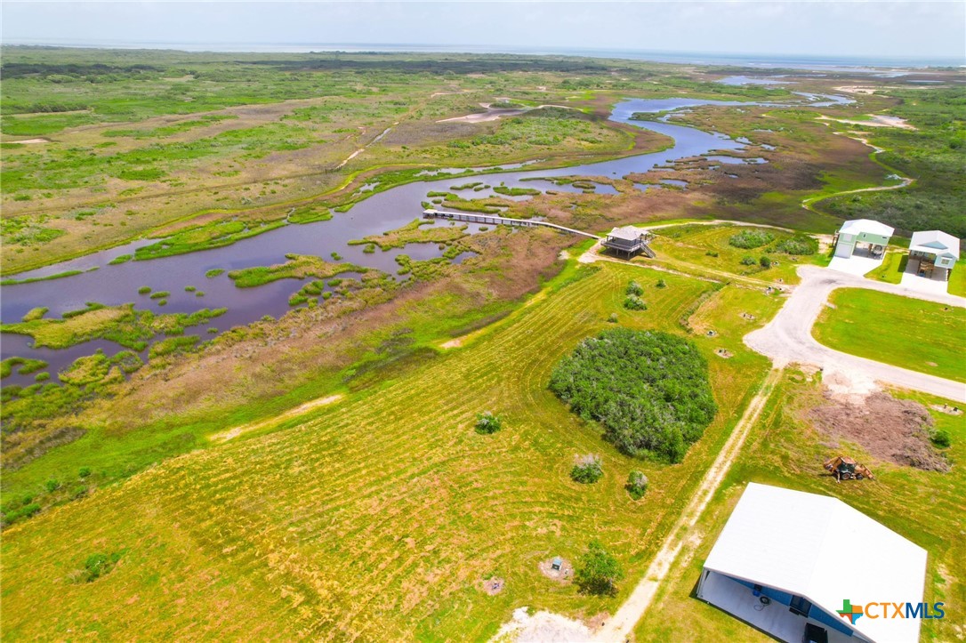 10 Boca Grande Loop Port O'Connor, TX 77982 - Photo 17 of 45 a view of an ocean and a houses