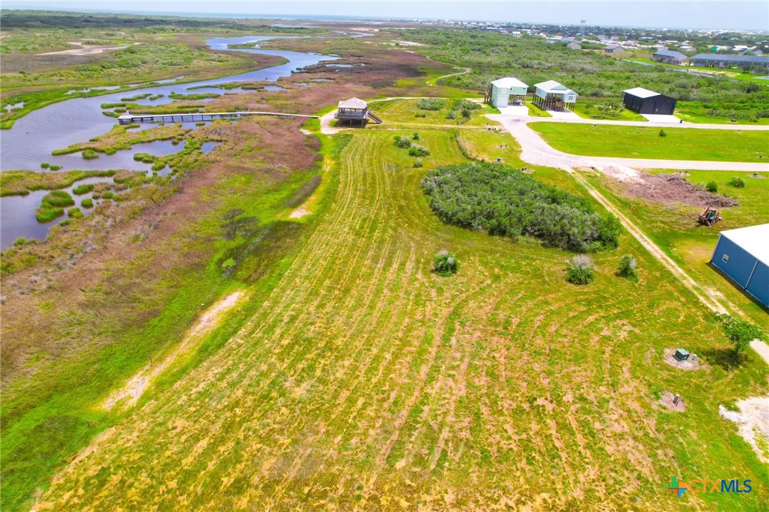 10 Boca Grande Loop Port O'Connor, TX 77982 - Photo 21 of 45 a view of an aerial view of ocean and trees
