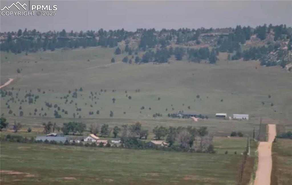 7 McClelland Road Calhan, CO 80808 - Photo 7 of 9 Property view of mountains with a rural view