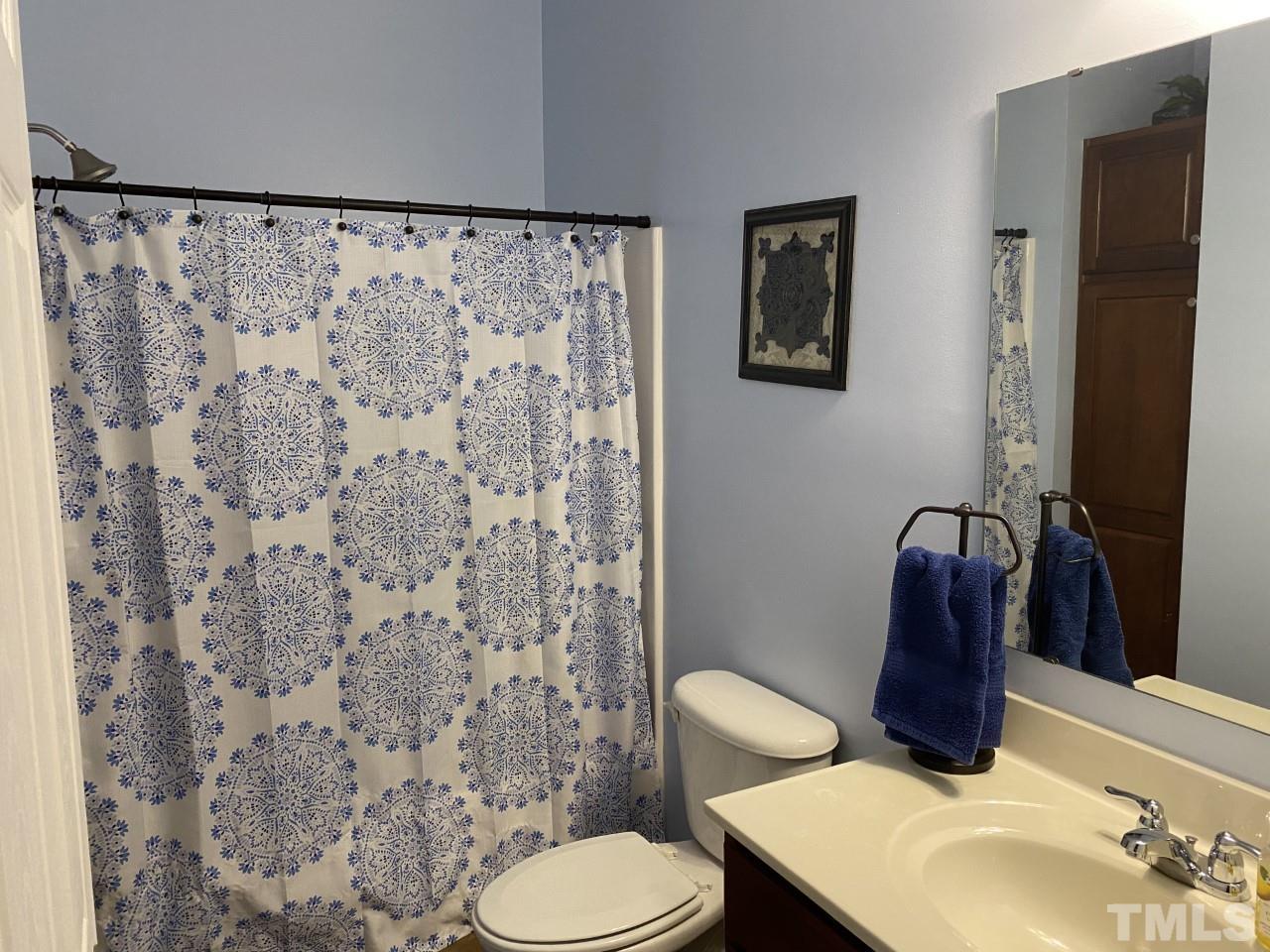 274 South Chaucer Way Kittrell, NC 27544 - Photo 21 of 28 a bathroom with a sink toilet and mirror