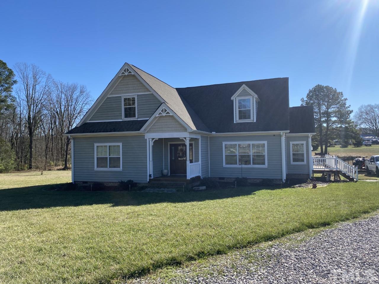 274 South Chaucer Way Kittrell, NC 27544 - Photo 27 of 28 a front view of a house with a yard