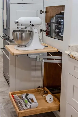 a view of a swimming pool with a porch