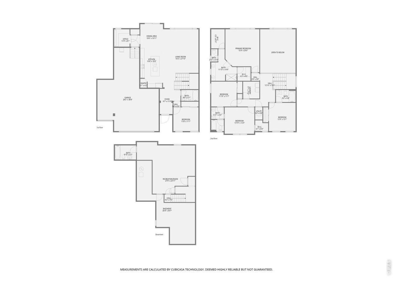 1110 Horsetail Loop Elizabeth, CO 80107 - Photo 30 of 30 Floor Plans