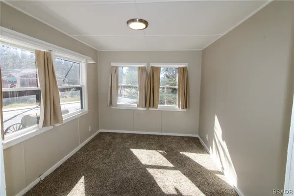 a window in an empty room with a window