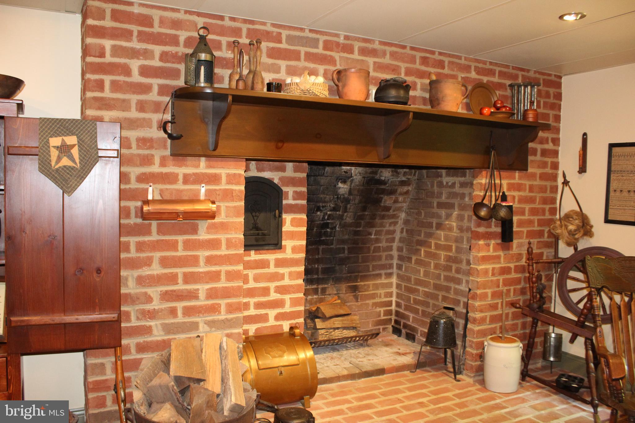 532 Gehman School Road Denver, PA 17517 - Photo 34 of 70 Lower Level Cooking Fireplace