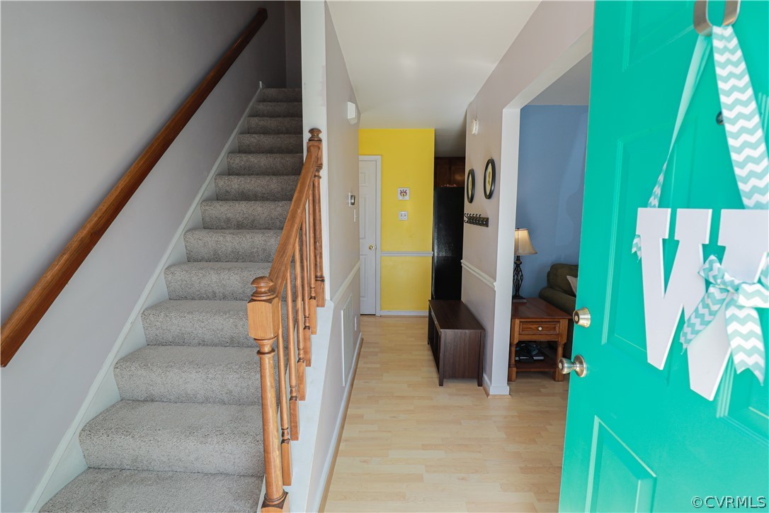 13824 Village Ridge Drive Midlothian, VA 23114 - Photo 3 of 43 a view of entryway and hall