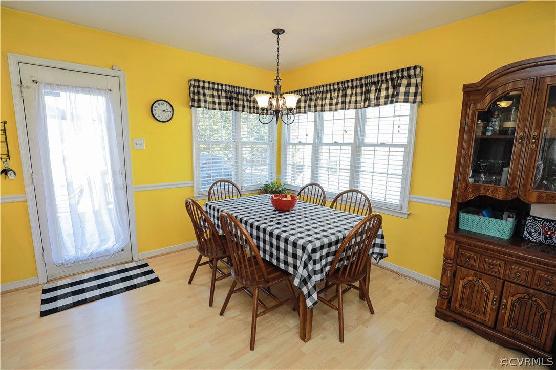 13824 Village Ridge Drive Midlothian, VA 23114 - Photo 10 of 43 a dining room with furniture and window