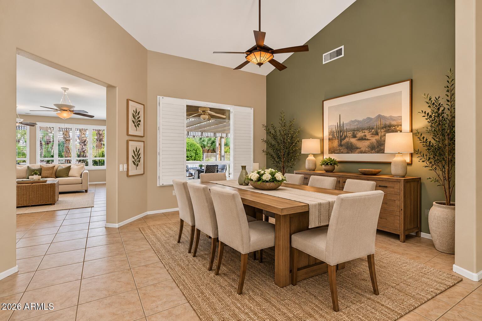 15756 West Spring Tree Way Surprise, AZ 85374 - Photo 22 of 75 AI Staged Dining Room