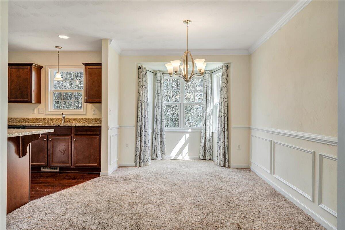 427 Cambridge Ct Road Vinton, VA 24179 - Photo 11 of 46 a view of livingroom with kitchen island granite countertop living room