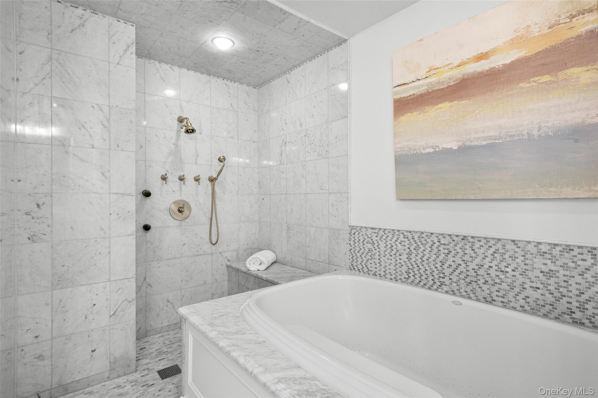 10 Hilltop Road Larchmont, NY 10538 - Photo 27 of 50 Primary bathroom walk-in shower.