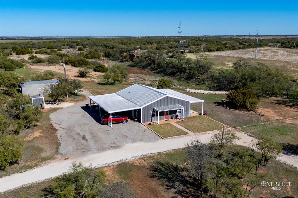 342 County Road 644 Merkel, TX 79536 - Photo 25 of 36 an aerial view of a house with a yard