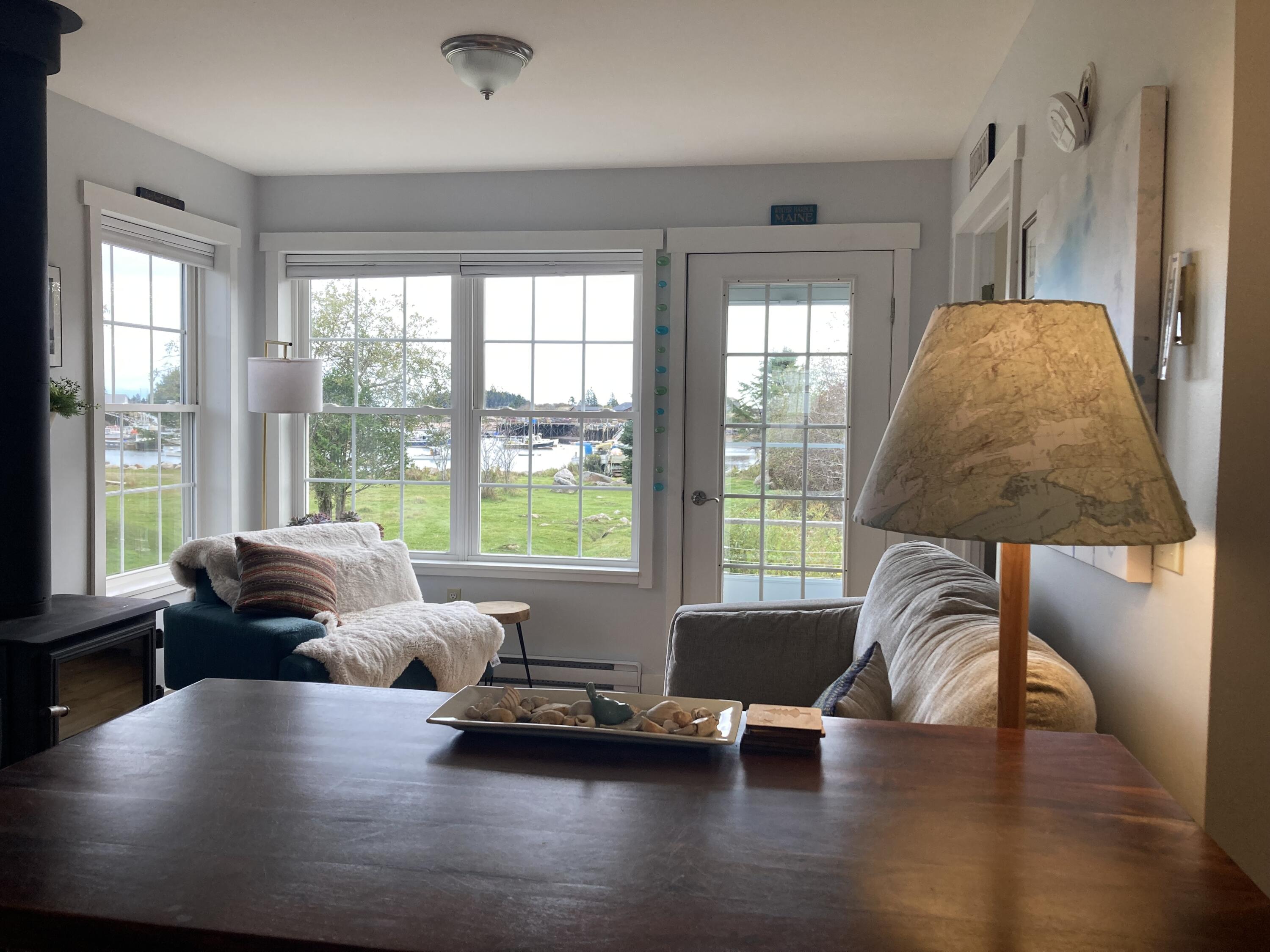 21 Crowley Island Road Corea, ME 04624 - Photo 7 of 22 South facing living room.