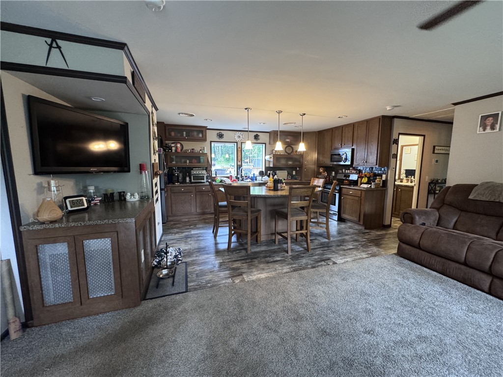 1399 Carmichael Road Owego, NY 13827 - Photo 4 of 24 kitchen diningroom/living room/kitchen