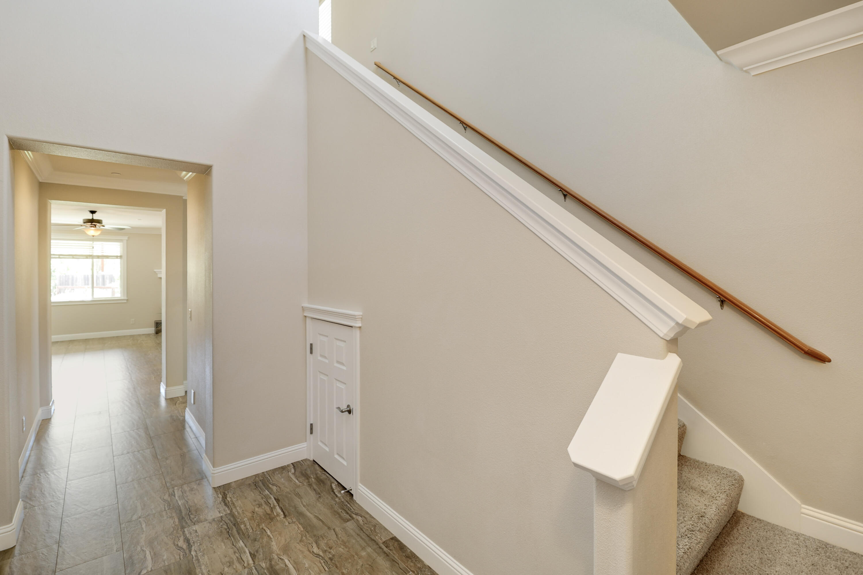 3863 Indian Wells Lane Redding, CA 96002 - Photo 14 of 63 a view of hallway with wooden floor