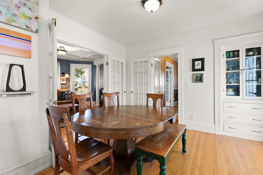 222 Lawrence Street Haverhill, MA 01830 - Photo 13 of 32 a view of a dining room with furniture and window
