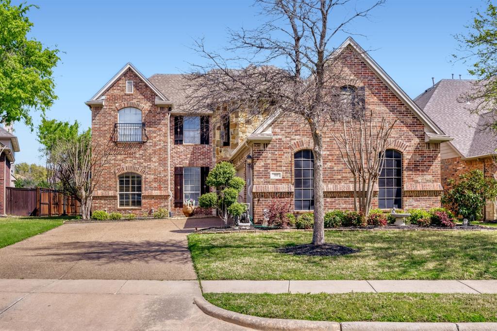 front view of house with a yard