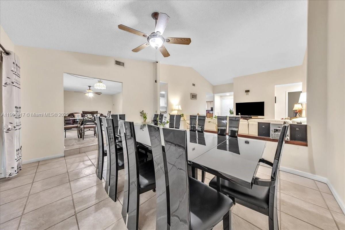 3930 Northwest 79th Way Davie, FL 33024 - Photo 7 of 33 a view of a dining room and livingroom view