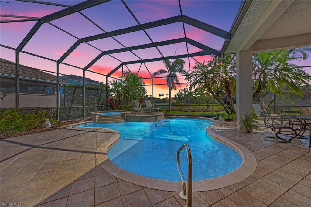 8478 Sedonia Circle Estero, FL 33967 - Photo 43 of 50 Sunset over the lake