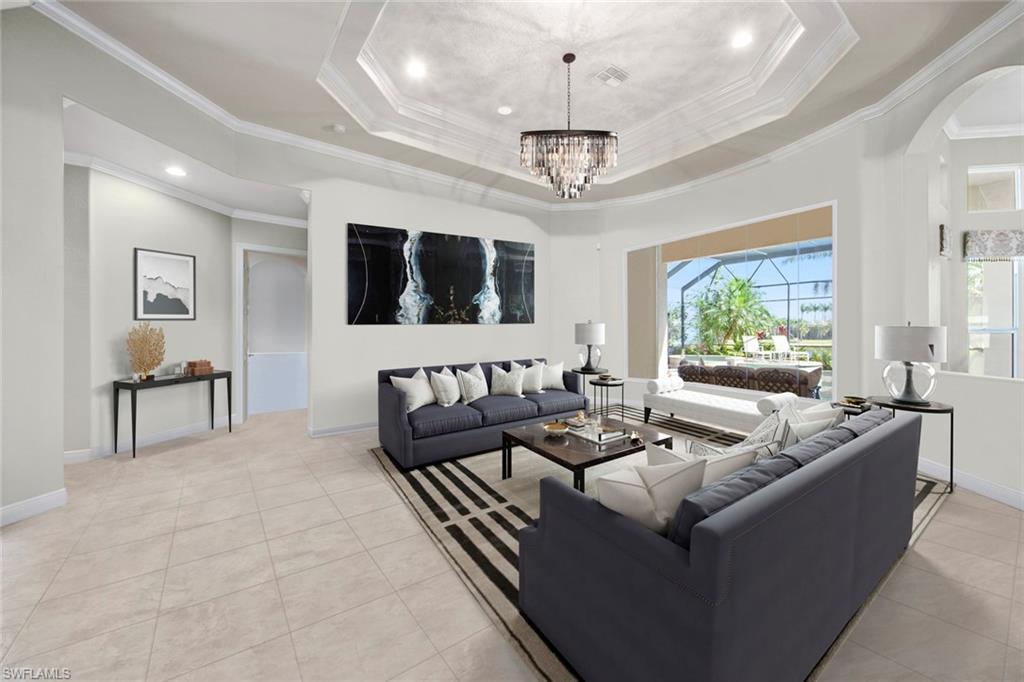 8478 Sedonia Circle Estero, FL 33967 - Photo 9 of 50 ***VIRTUALLY STAGED*** Living room