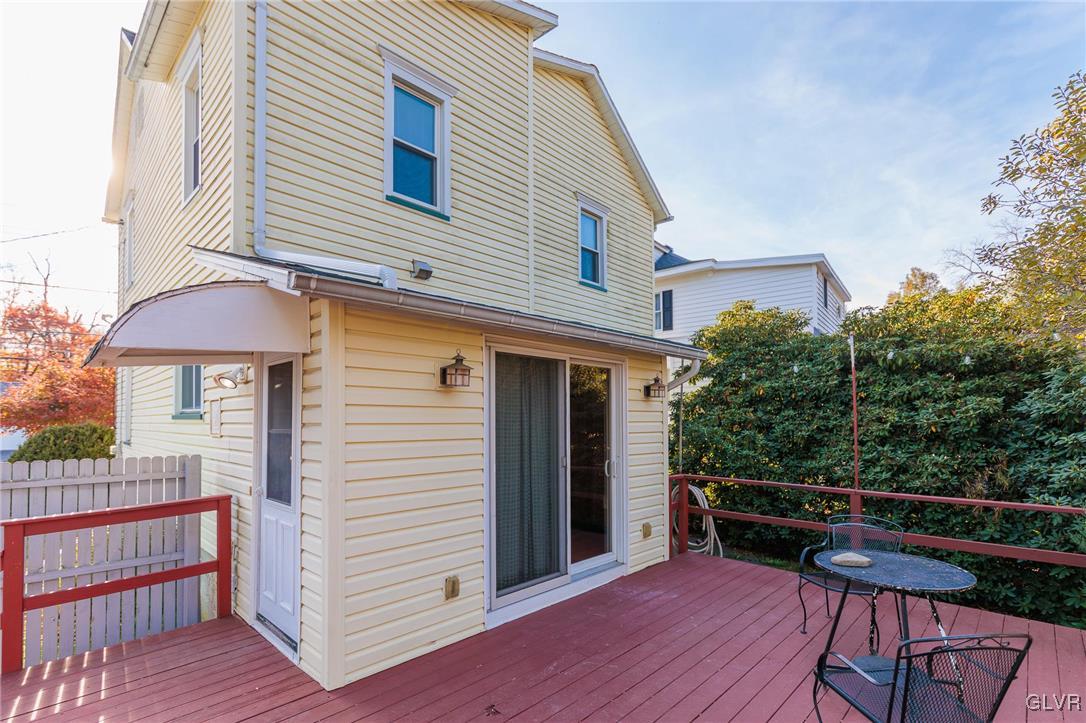 615 Alpha Road Wind Gap, PA 18091 - Photo 13 of 38 a view of a house with backyard and sitting area