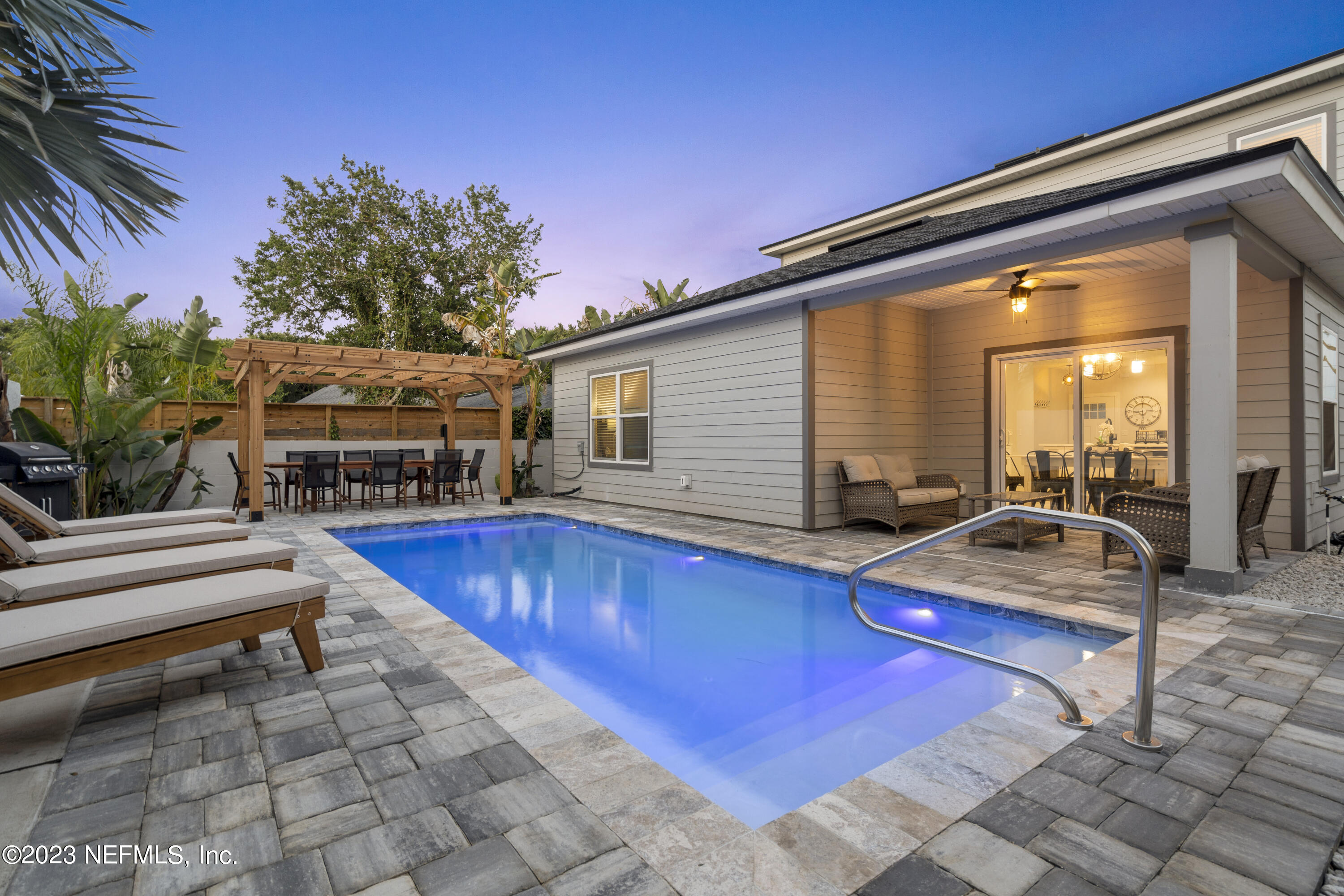 310 3rd Street St. Augustine, FL 32084 - Photo 2 of 46 a outdoor space with a barbeque
