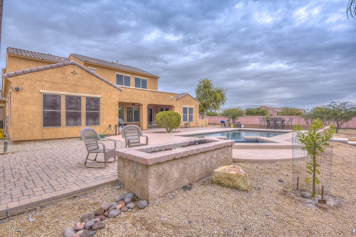 6823 West Fremont Road Laveen, AZ 85339 - Photo 41 of 47 Firepit-Backyard
