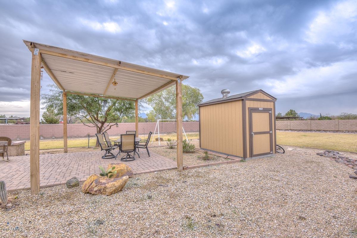 6823 West Fremont Road Laveen, AZ 85339 - Photo 43 of 47 Backyard-Shed