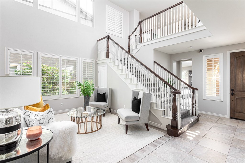 3932 Killymoon Circle Yorba Linda, CA 92886 - Photo 15 of 25 a living room with furniture and floor to ceiling windows