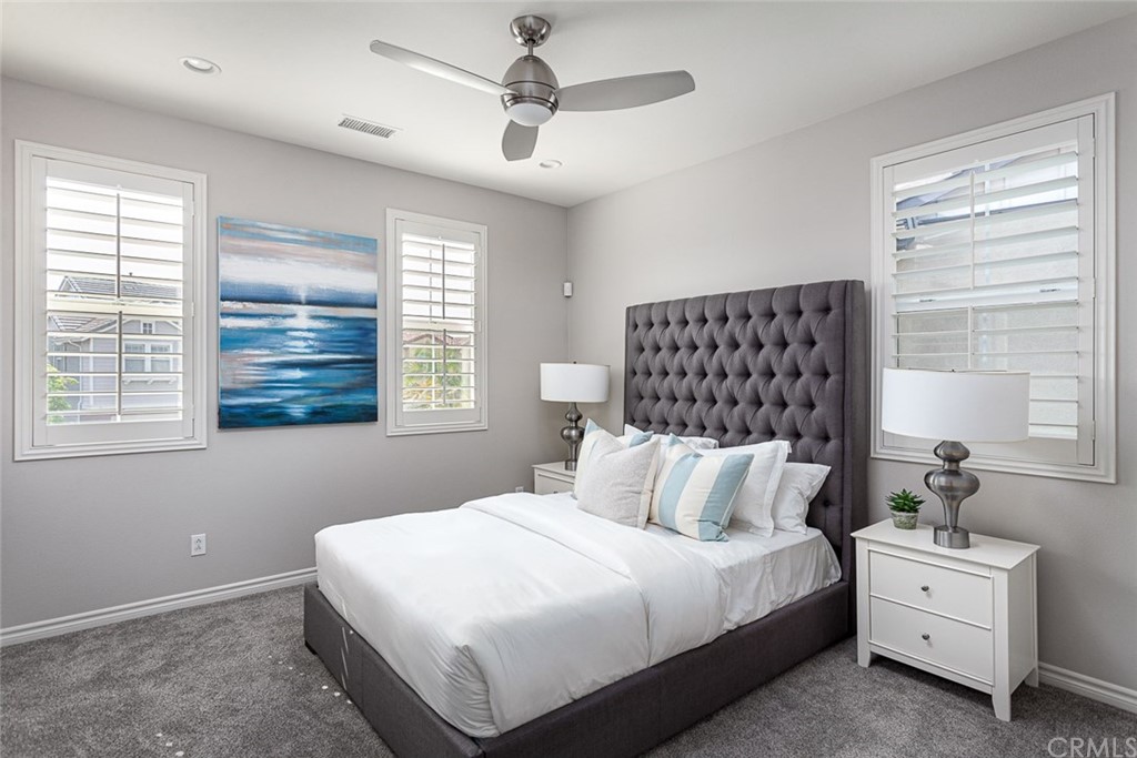 3932 Killymoon Circle Yorba Linda, CA 92886 - Photo 18 of 25 a bedroom with a bed and a window