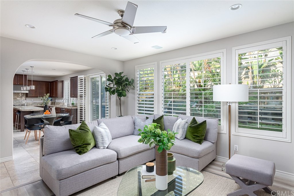 3932 Killymoon Circle Yorba Linda, CA 92886 - Photo 5 of 25 a living room with furniture and a large window