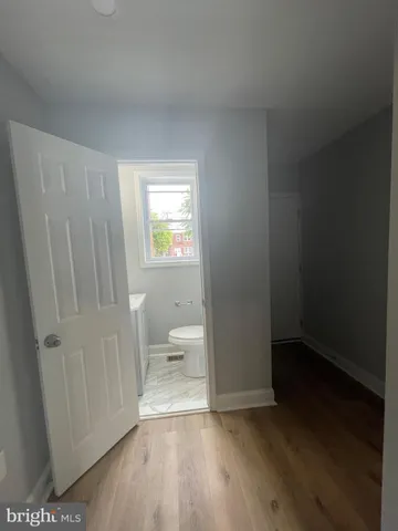 a view of a red door of the house