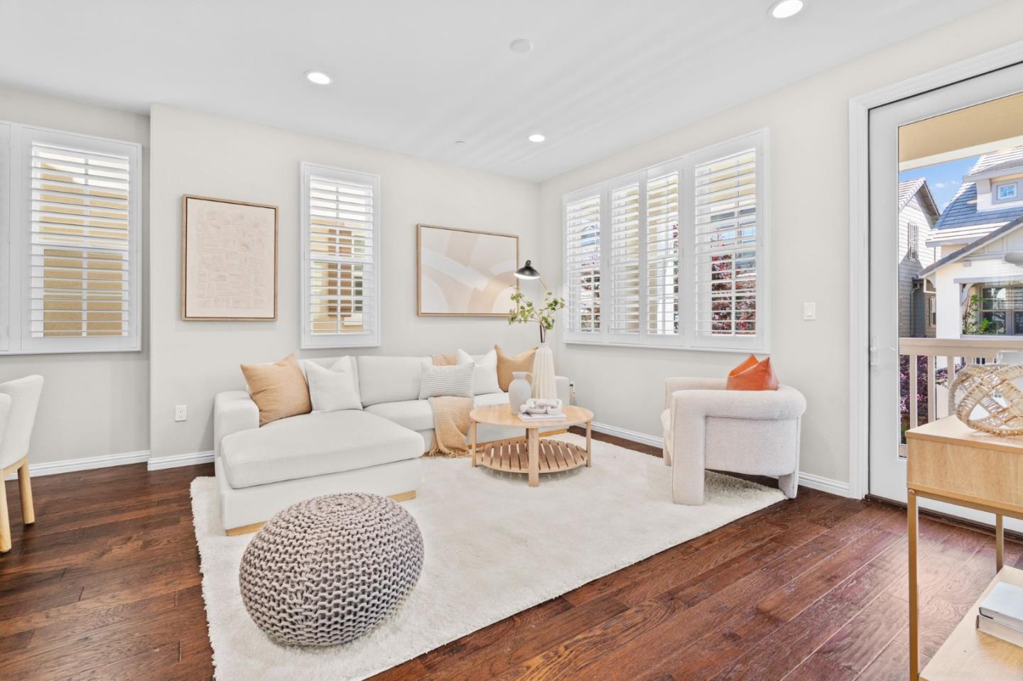 3406 Pyramid Way Mountain View, CA 94043 - Photo 12 of 41 a living room with furniture and a large window