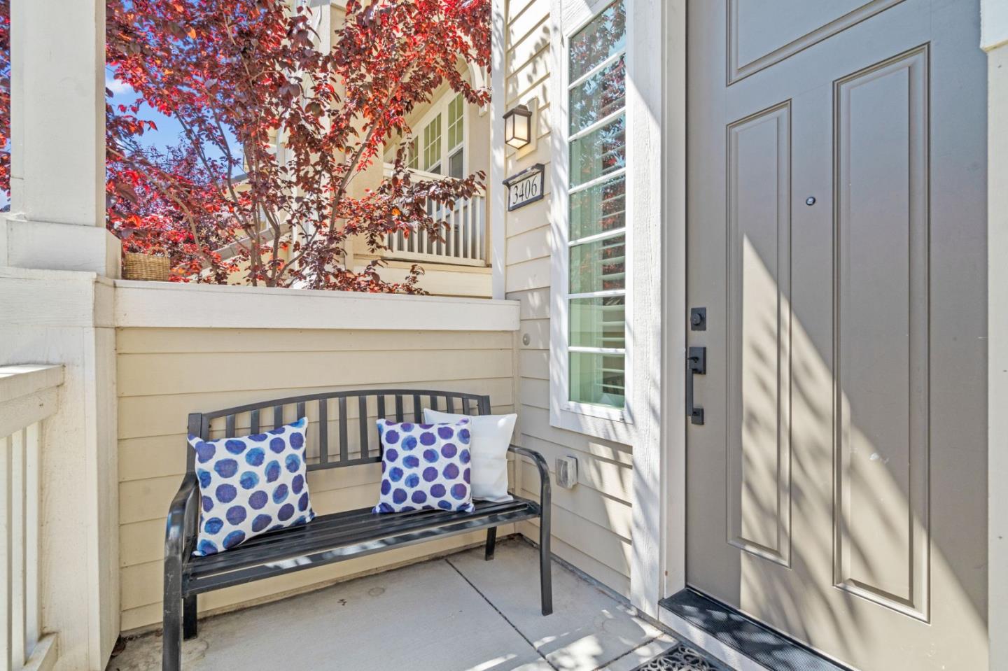3406 Pyramid Way Mountain View, CA 94043 - Photo 31 of 41 a view of a bench in balcony