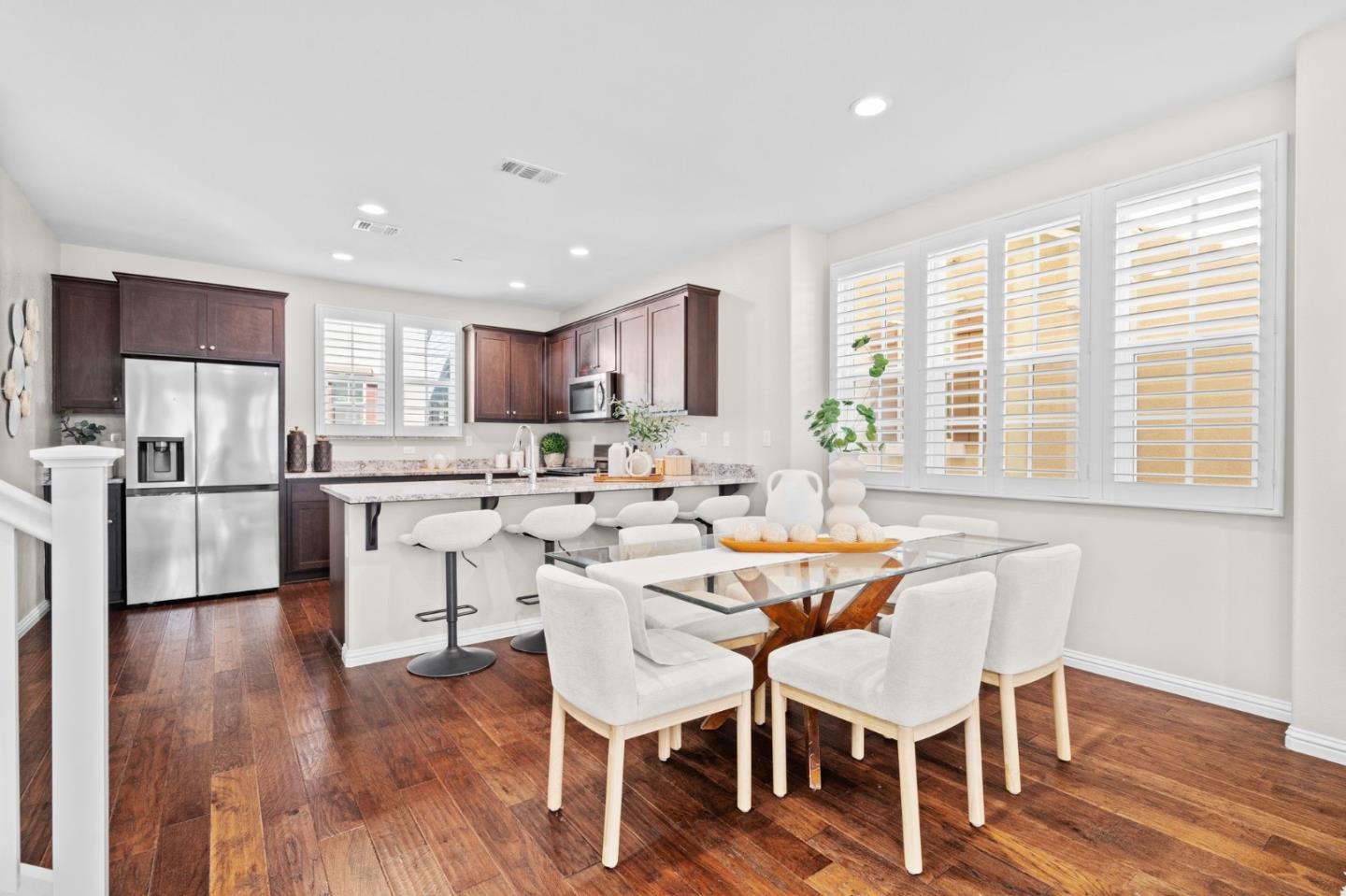 3406 Pyramid Way Mountain View, CA 94043 - Photo 4 of 41 a view of kitchen with cabinets table and chairs