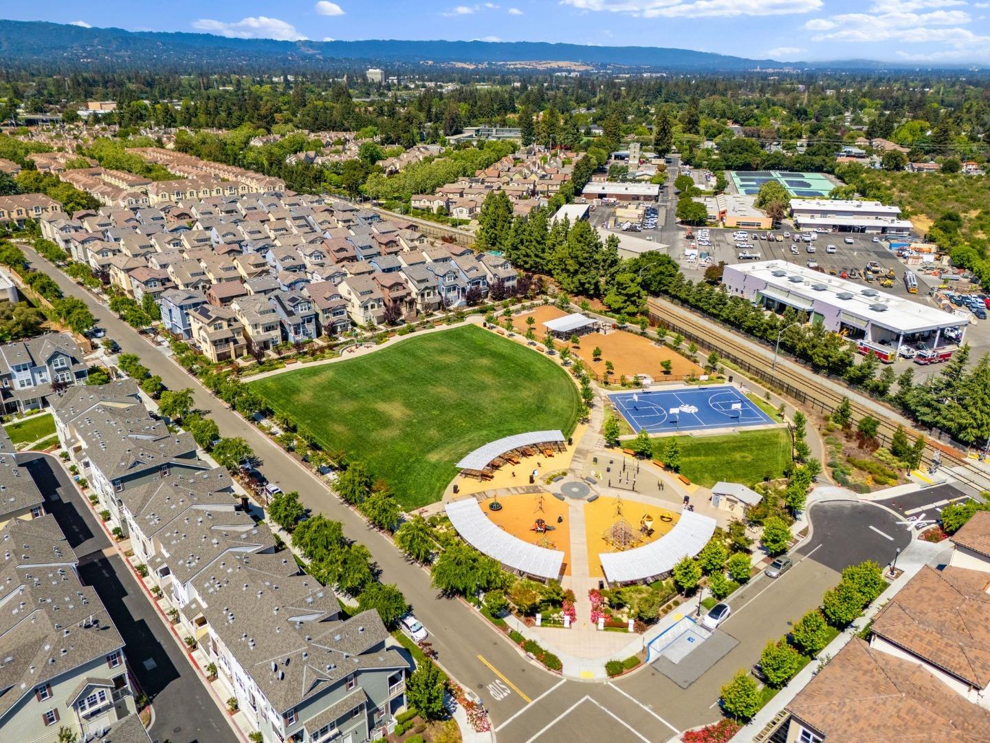 3406 Pyramid Way Mountain View, CA 94043 - Photo 41 of 41 an aerial view of a residential houses with outdoor space