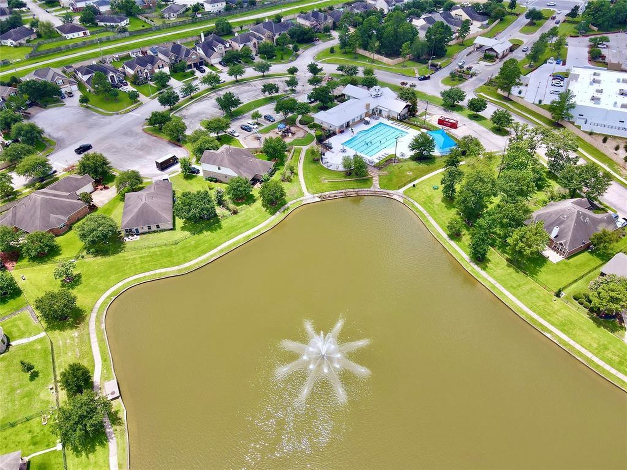 3219 Legends Mist Drive Spring, TX 77386 - Photo 35 of 37 Community lake, walking paths, and recreation areas.