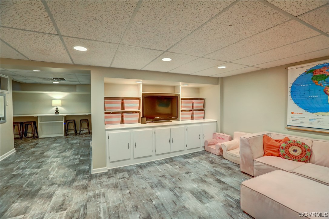 903 Baldwin Road Henrico, VA 23229 - Photo 40 of 46 a living room with furniture and a flat screen tv