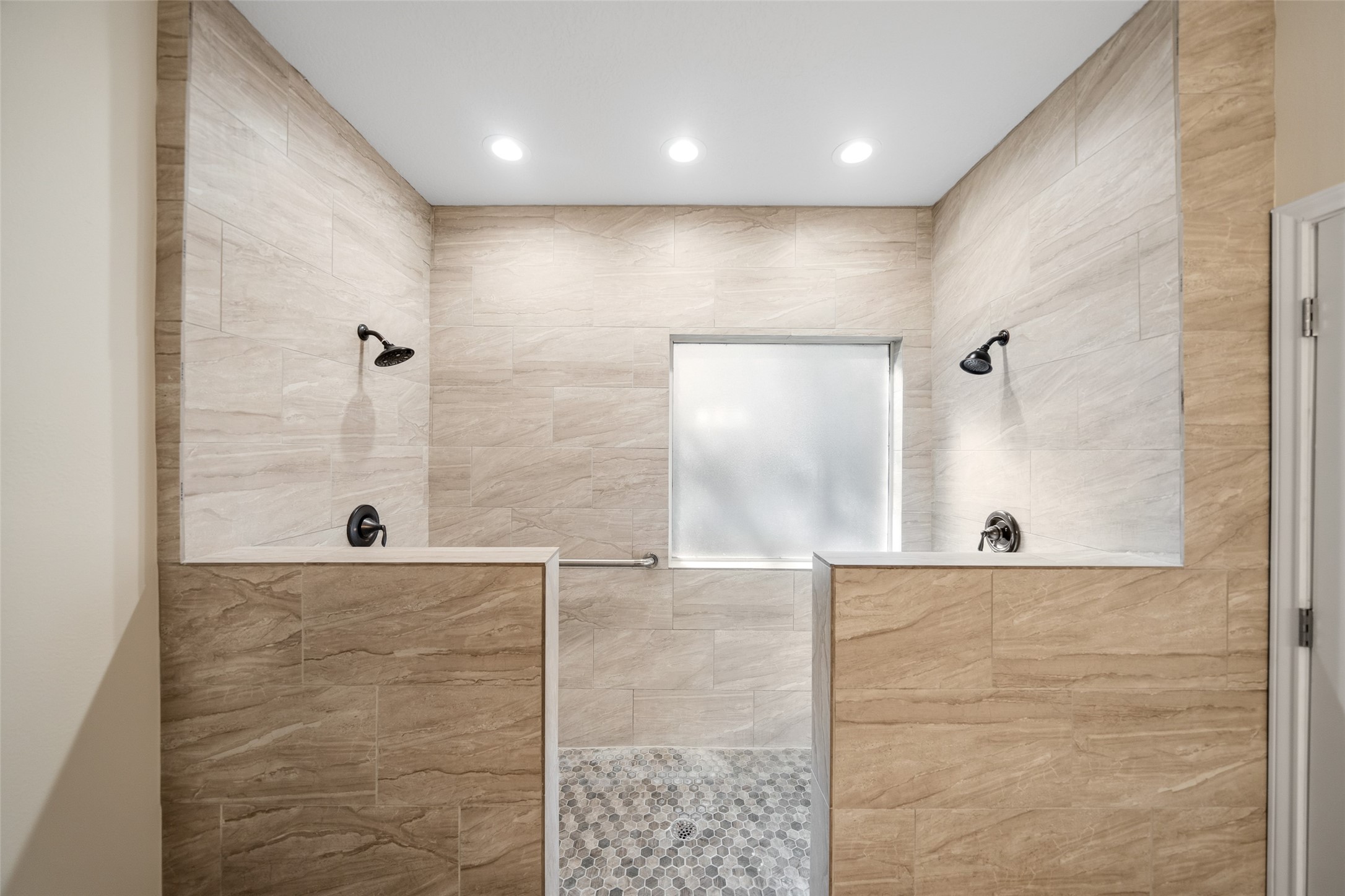 29627 Spring Forest Drive Spring, TX 77386 - Photo 17 of 29 Large dual head walk in shower.