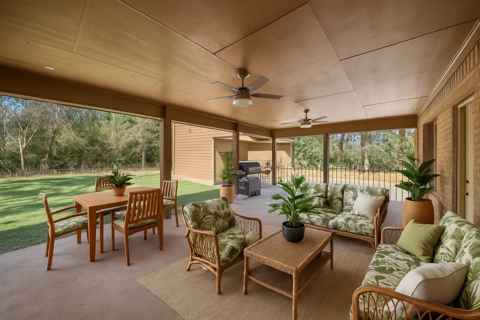 29627 Spring Forest Drive Spring, TX 77386 - Photo 9 of 35 a living room with furniture and a large window