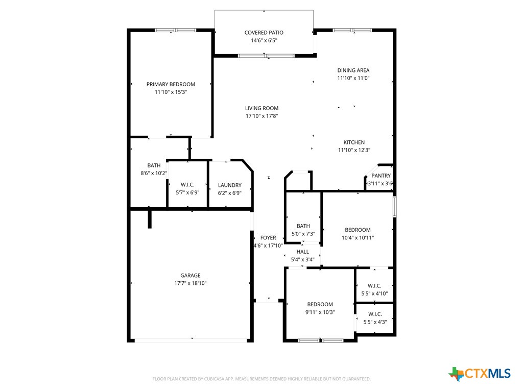 6243 Matagorda Road Belton, TX 76513 - Photo 27 of 27 a picture of a floor plan