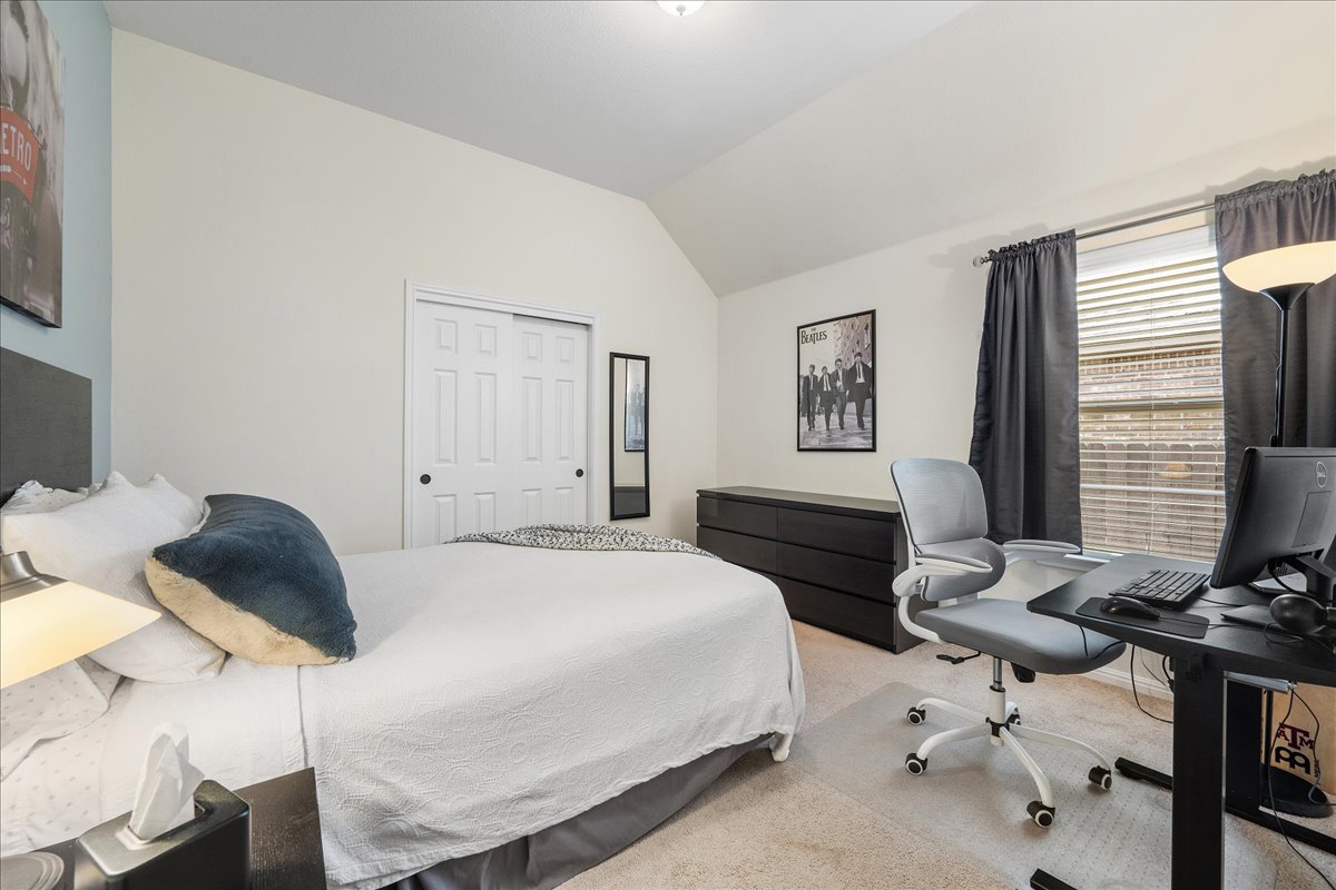 3000 Rio Verde Drive Leander, TX 78641 - Photo 14 of 23 a bedroom with a bed and a chair