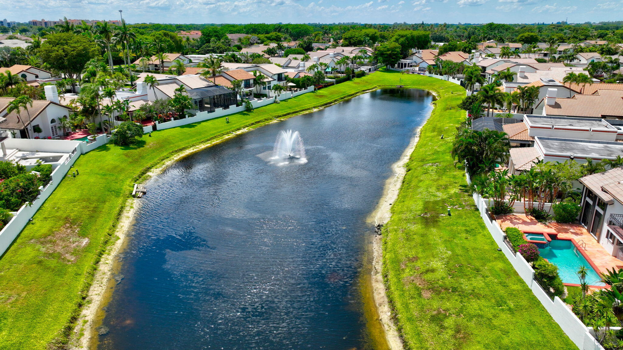 6427 Via Rosa Boca Raton, FL 33433 - Photo 93 of 98 Aerial Views of the Lake