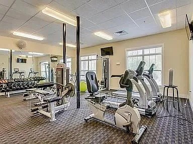 414 Rosedale Avenue, Unit 301 Nashville, TN 37211 - Photo 18 of 21 a view of a room with gym equipment