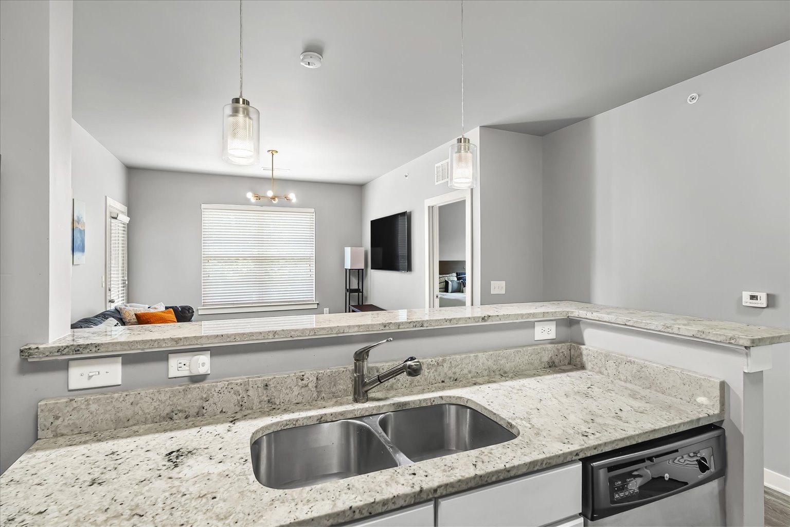 414 Rosedale Avenue, Unit 301 Nashville, TN 37211 - Photo 7 of 21 a kitchen with a sink and a refrigerator