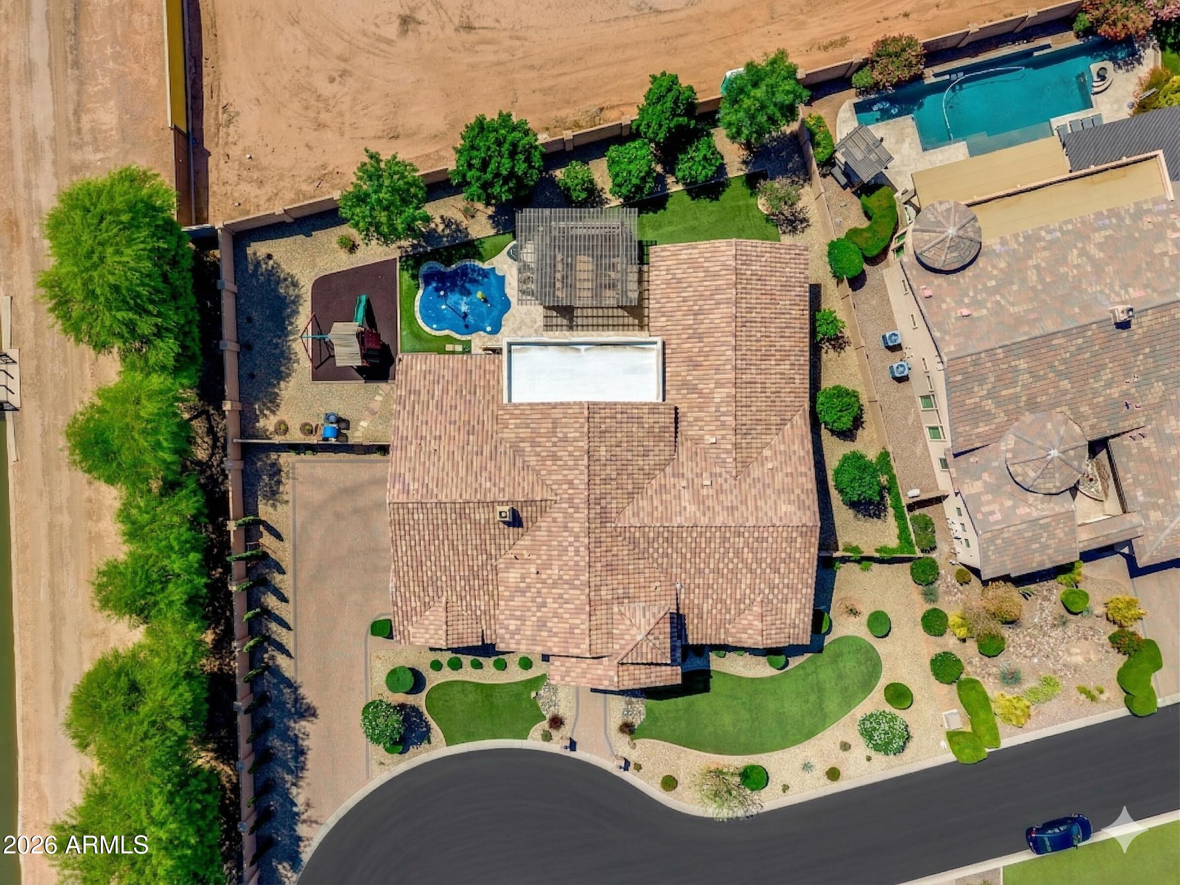 2471 East Robin Court Gilbert, AZ 85296 - Photo 52 of 54 Aerial Shot