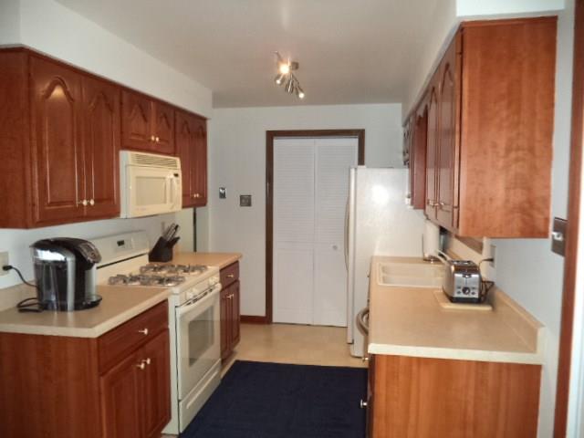 110 Cedar Ridge Drive Monaca, PA 15061 - Photo 4 of 22 Kitchen with cherry cabinets and pantry