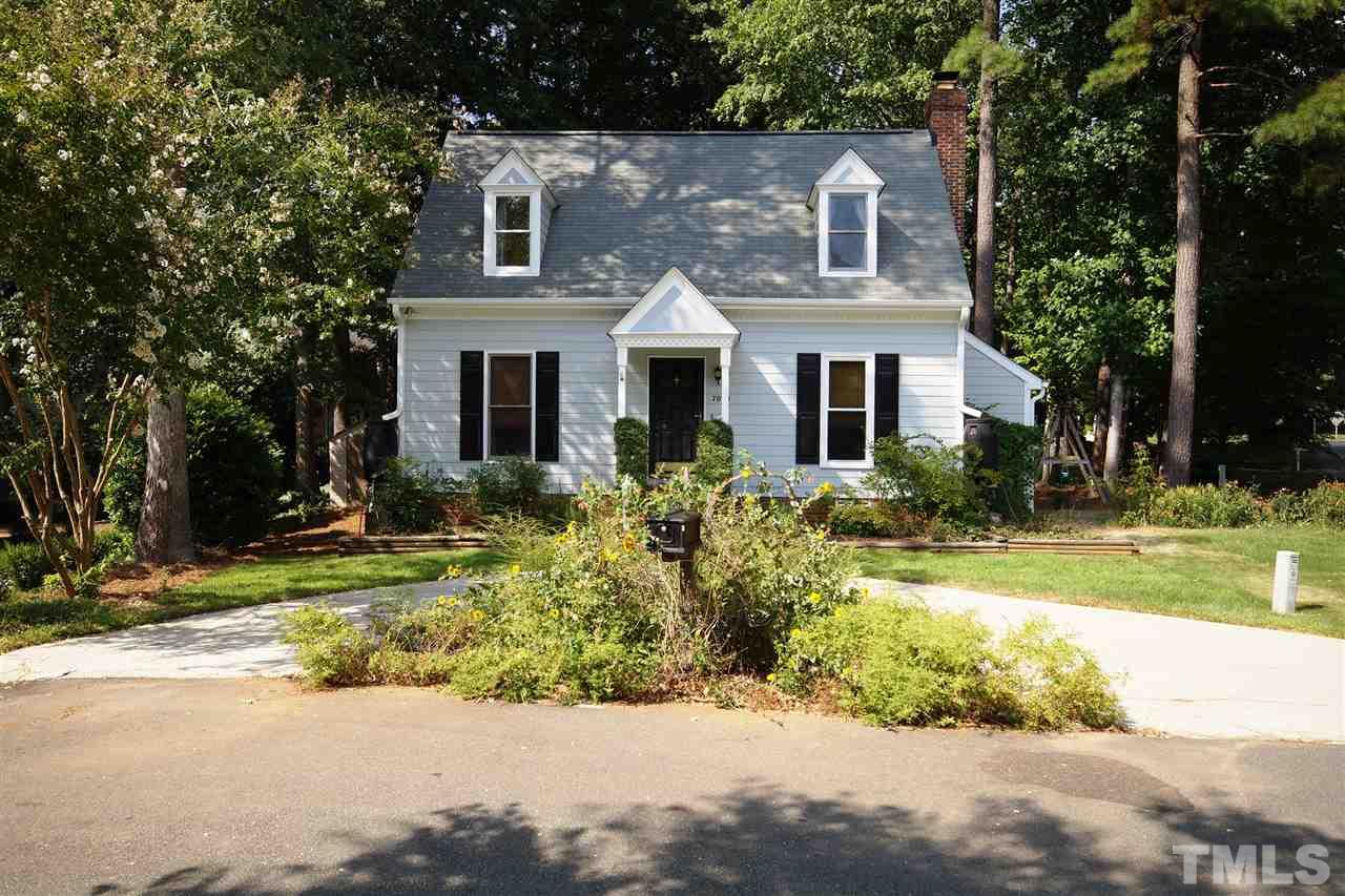 7033 Sandringham Court Raleigh, NC 27613 - Photo 1 of 25 a front view of house with yard and green space