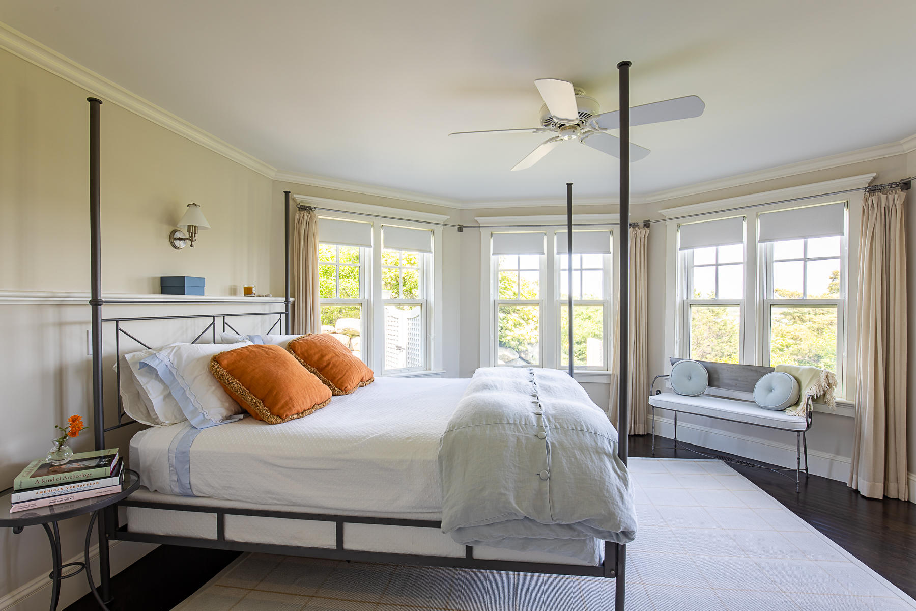 7 Clay Pit Road Aquinnah, MA 02535 - Photo 23 of 29 a bedroom with a bed and a couch