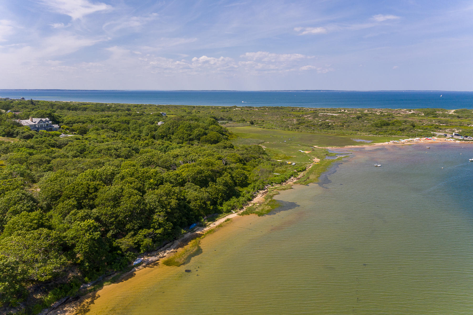 7 Clay Pit Road Aquinnah, MA 02535 - Photo 8 of 29 a view of an ocean and beach