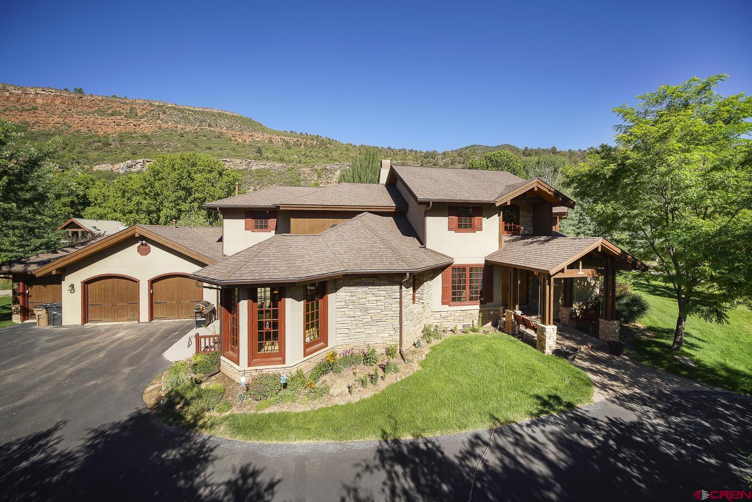 80 Twilight Trails Circle Durango, CO 81301 - Photo 4 of 26 a front view of a house with a yard
